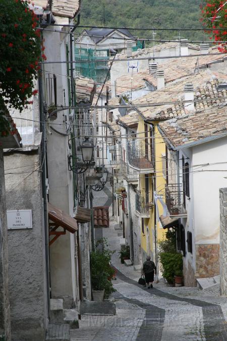 IMG_1843.JPG - Looking down From Antico Borgo, Caramanico Terme
