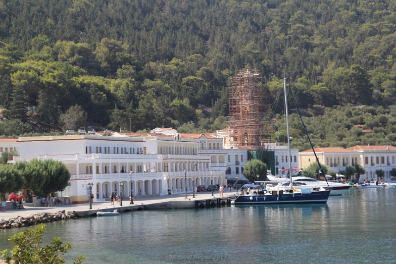 IMG_9994.JPG - Monastary at  Panormitis Bay dedicated to Michael the Archangel. 