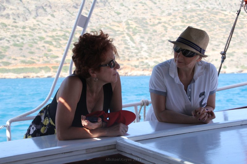 IMG_8983.JPG - Kristina, our host from the Hotel Krini. She arranged the boat tour. 