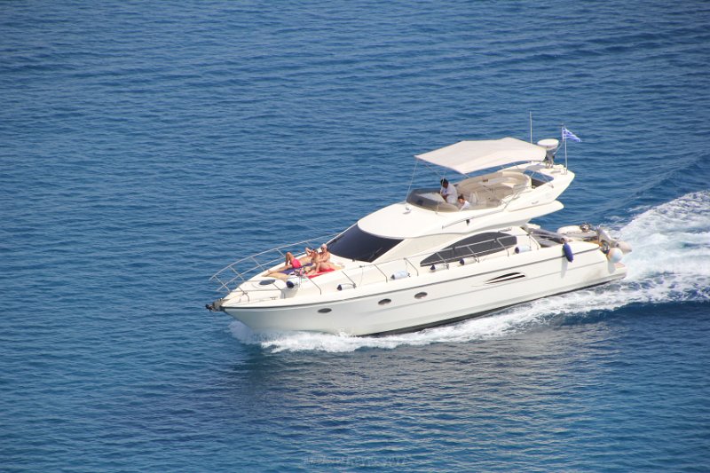 IMG_8518.JPG - Big Boat cruising in Mirablello bay. 