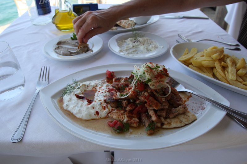 IMG_8697.JPG - I've had many Gyros but this one was memorable at the Taverna Ferryman. 