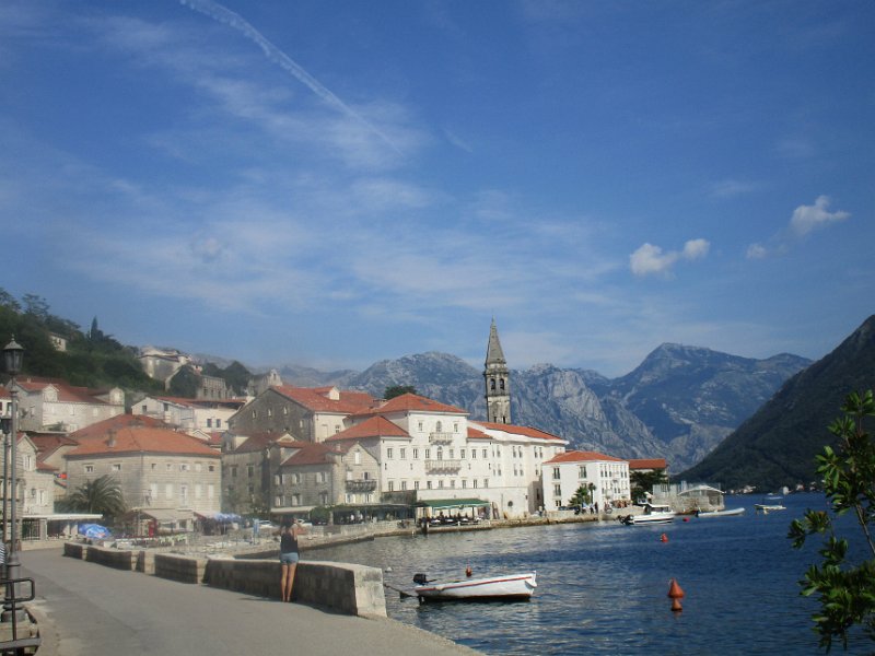 IMG_2518.JPG - Arriving at Perast in Bay of Kotor, Montenegro 