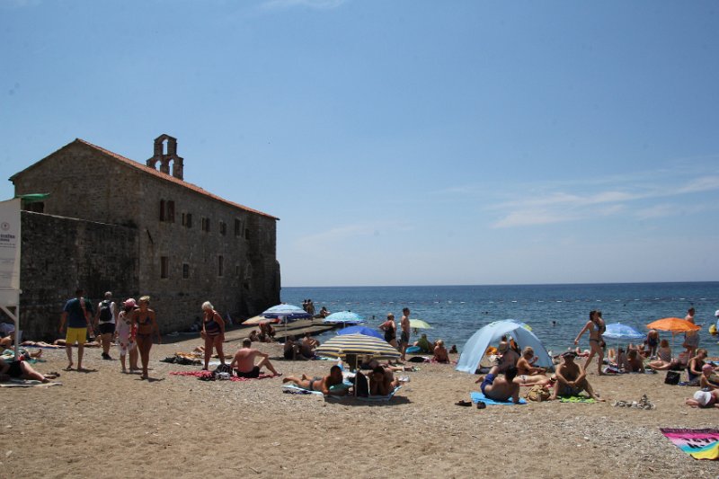 IMG_8338.JPG - Beach just outside the walls of Budva