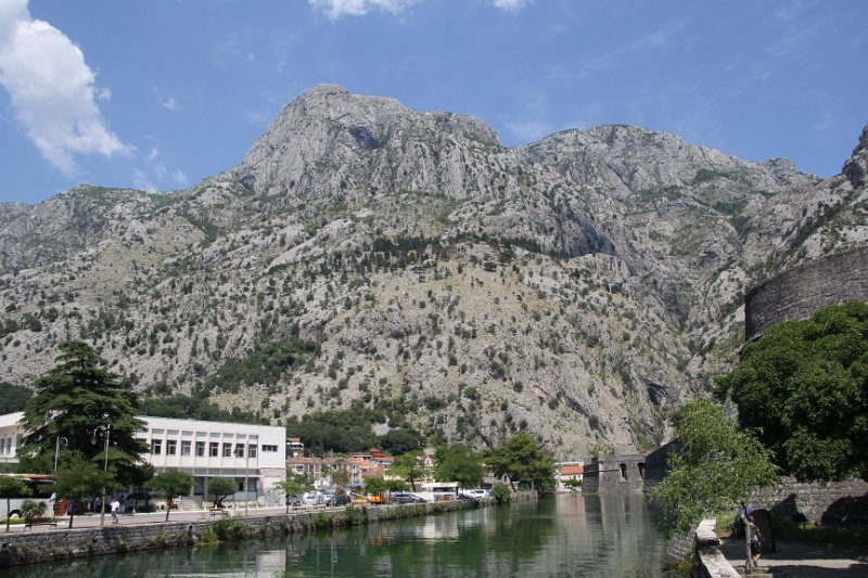 IMG_8419.JPG - Arrival in Kotor and the moat around the city walls