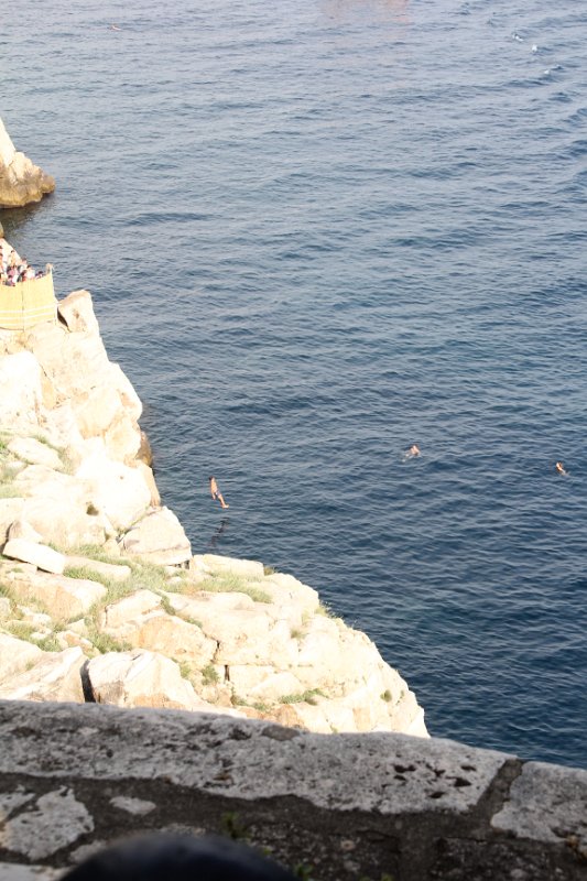 IMG_8793.JPG - Cliff Jumping.... notice the person is about hit the water